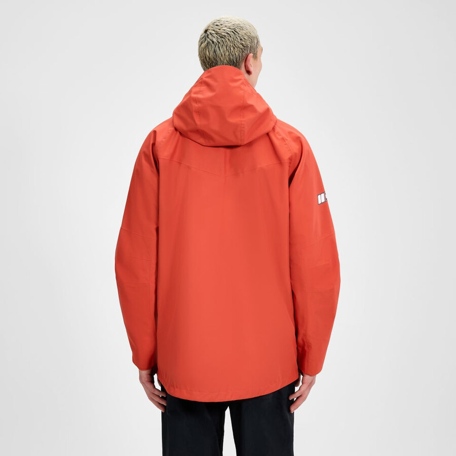 unisex volcanism parka - orange berghaus