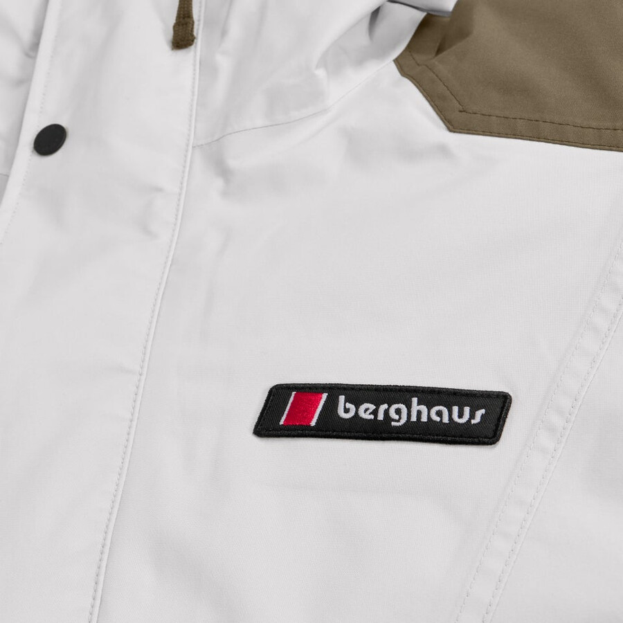 unisex meru mountain gore-tex jacket - browngrey berghaus