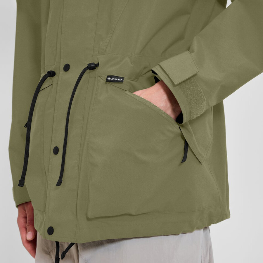 unisex meru mountain gore-tex jacket - greenblack berghaus
