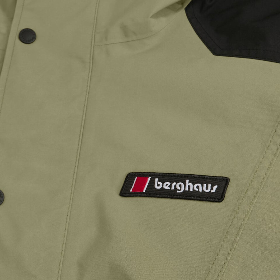 unisex meru mountain gore-tex jacket - greenblack berghaus
