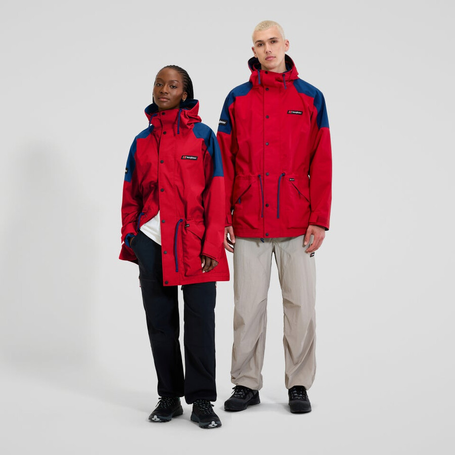 unisex meru mountain gore-tex jacket - redblue berghaus