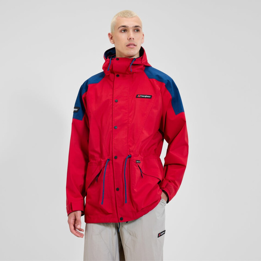 unisex meru mountain gore-tex jacket - redblue berghaus