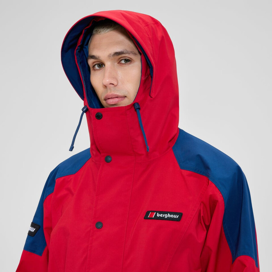 unisex meru mountain gore-tex jacket - redblue berghaus