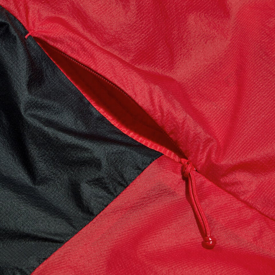 womens mtn arete lb synthetic hoody - redblack berghaus