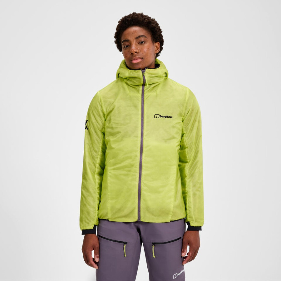 womens mtn arete synthetic hoody - purple berghaus