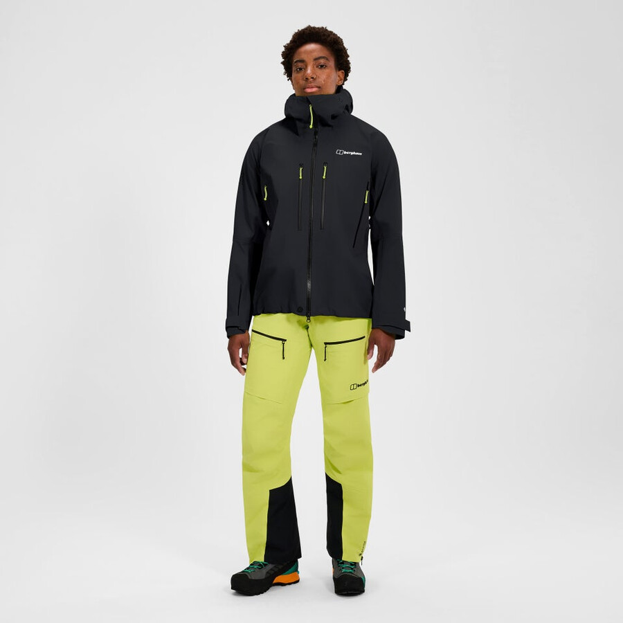 womens extrem vanguard gore-tex jacket - black berghaus