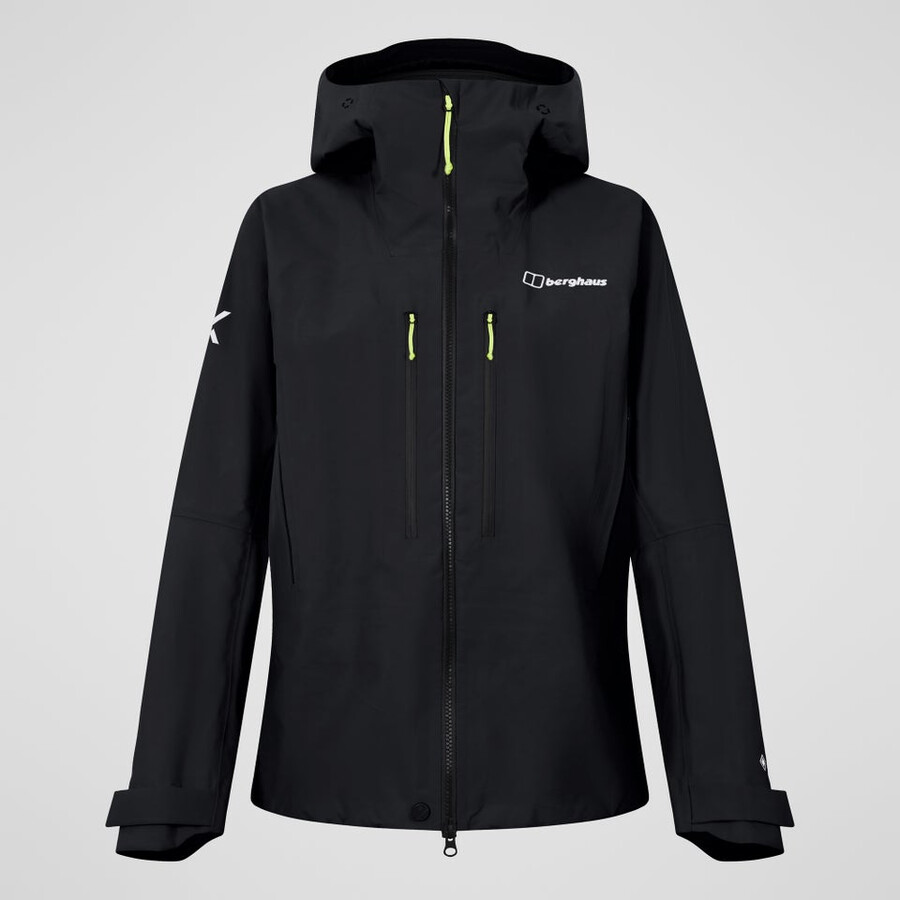 womens extrem vanguard gore-tex jacket - black berghaus