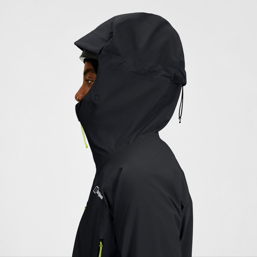 womens extrem vanguard gore-tex jacket - black berghaus