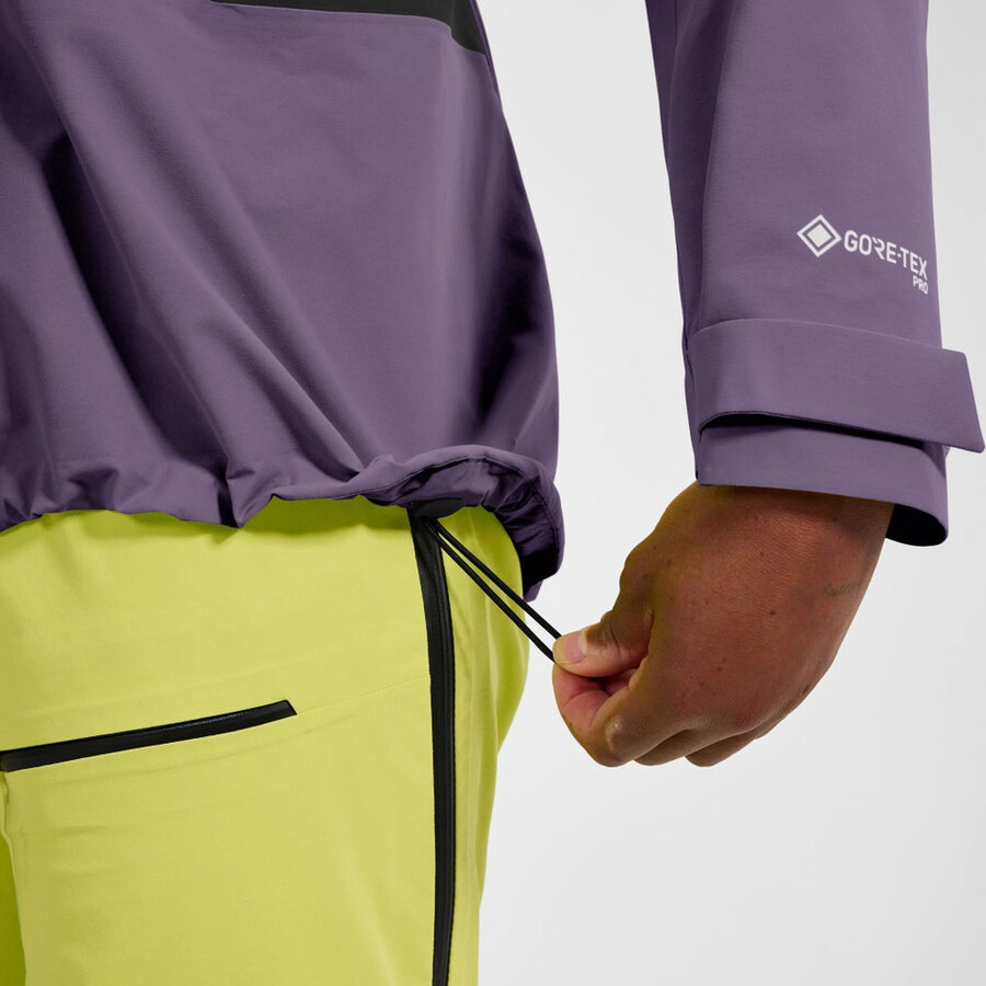womens extrem vanguard gore-tex jacket - purple berghaus