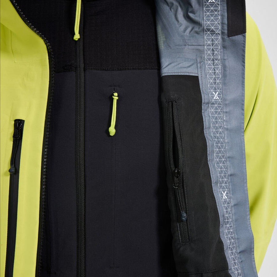 womens extrem vanguard gore-tex jacket - yellowpurple berghaus