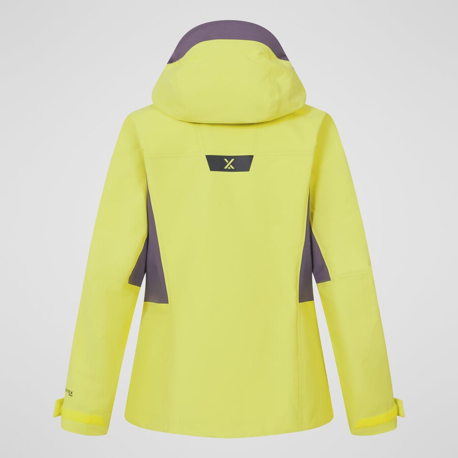 womens extrem vanguard gore-tex jacket - yellowpurple berghaus