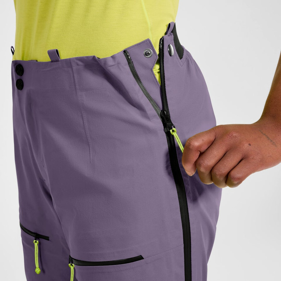 womens extrem vanguard gore-tex pant - purple berghaus