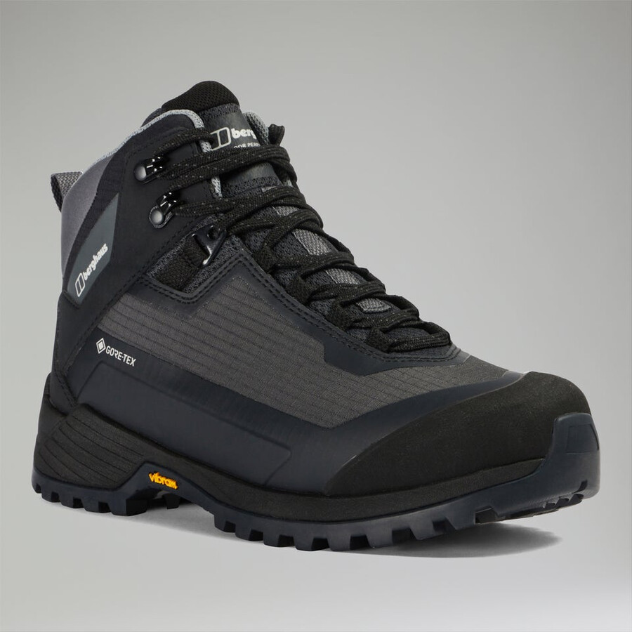 womens deception trail gore-tex boot - dark greyblack berghaus