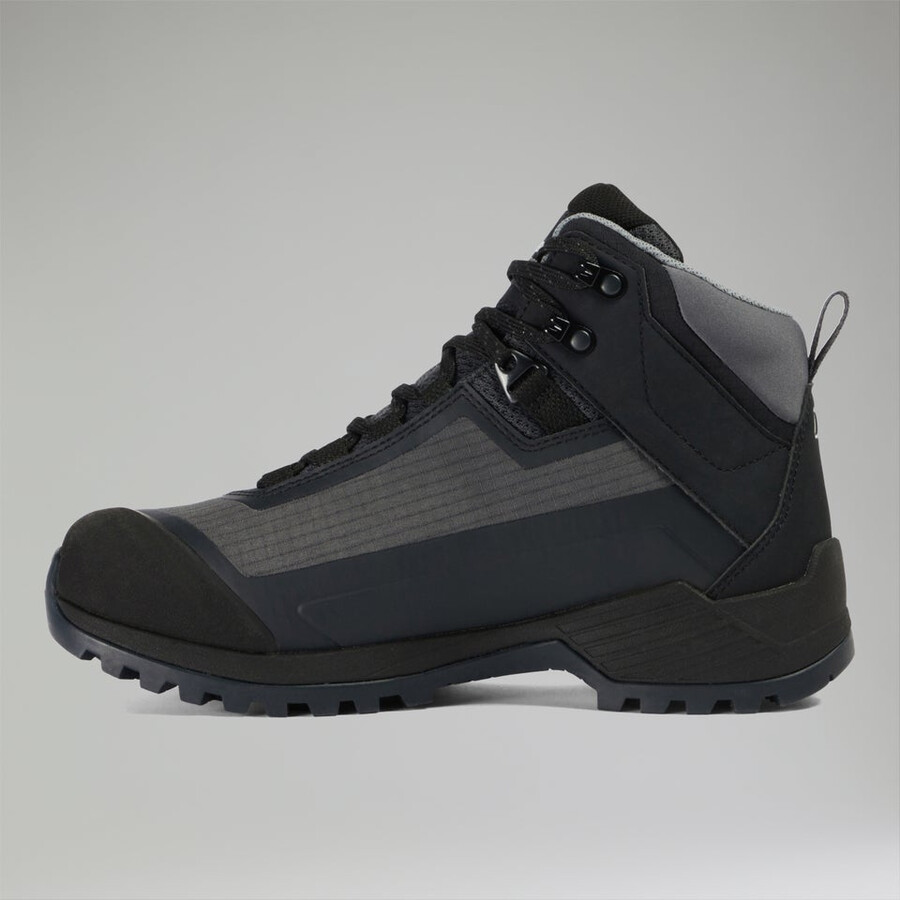 womens deception trail gore-tex boot - dark greyblack berghaus
